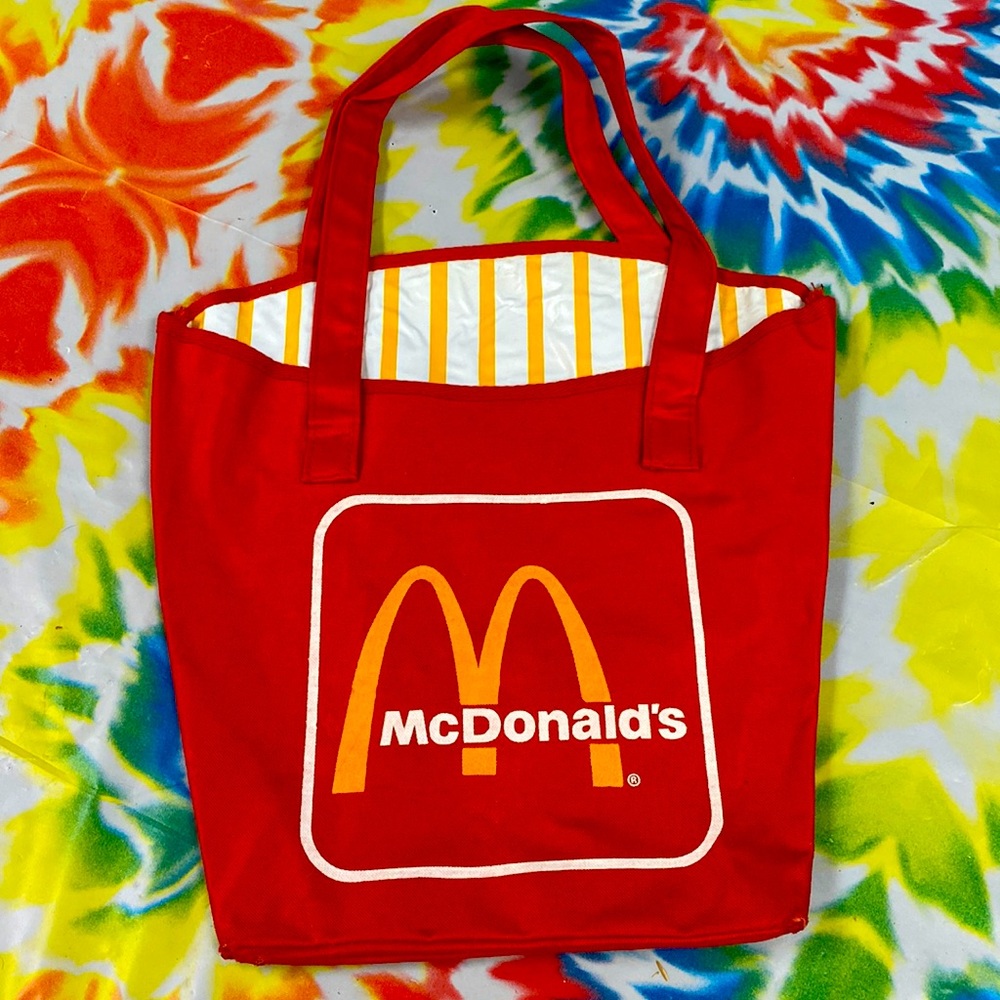 Vintage McDonald’s lunch bag 14” l x 12” w